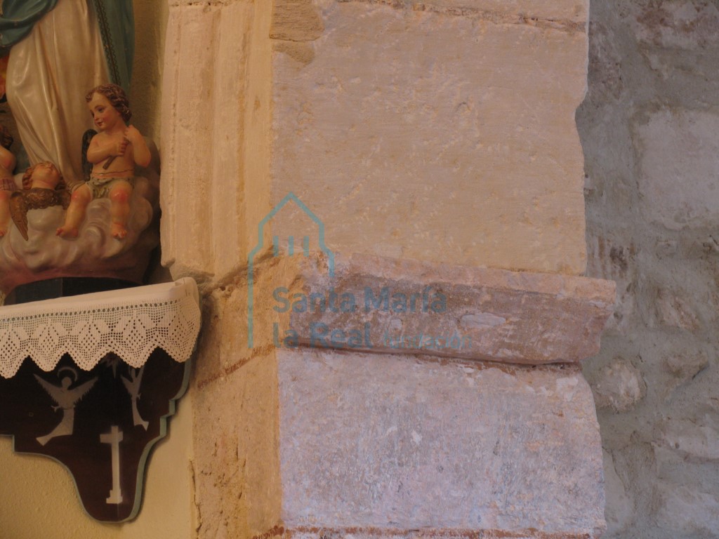 Detalle del arco triunfal