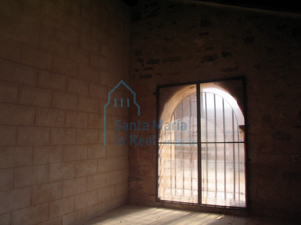 Interior del pórtico
