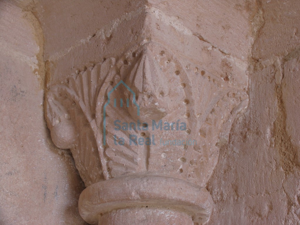 Capitel de la portada meridional