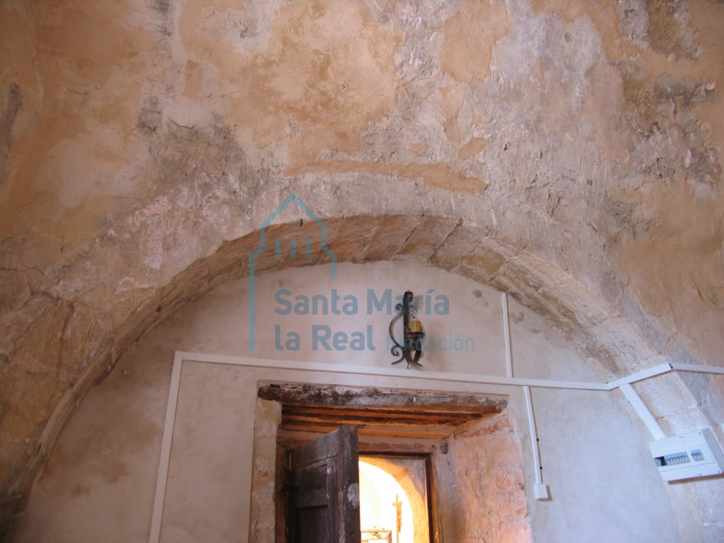 Arco del interior de la sacristía