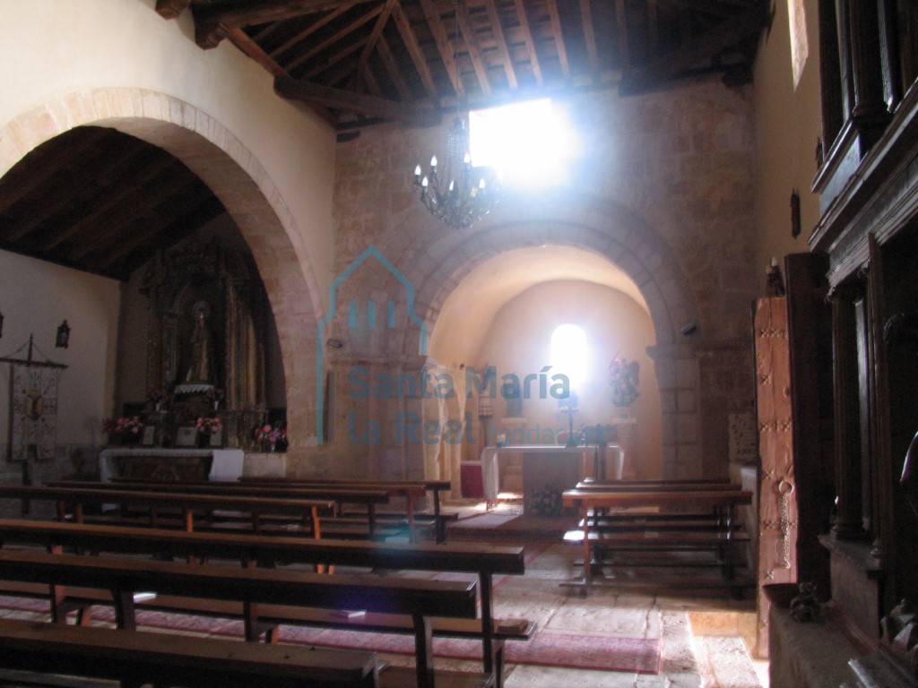 Interior de la nave