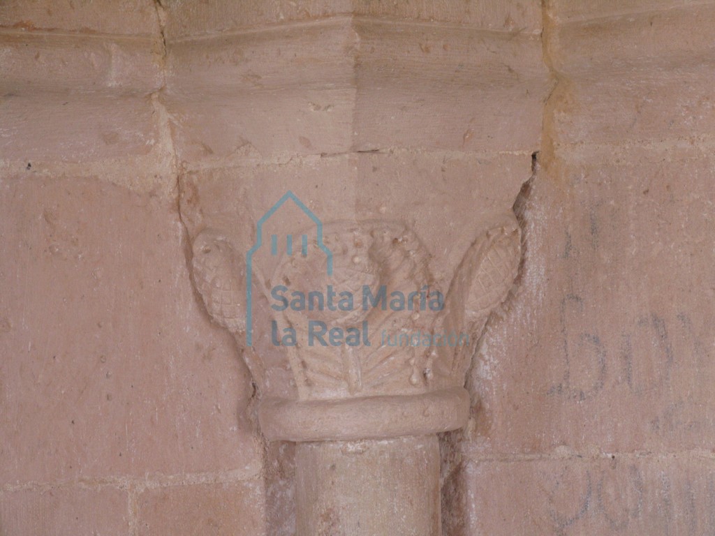 Capitel de la portada meridional