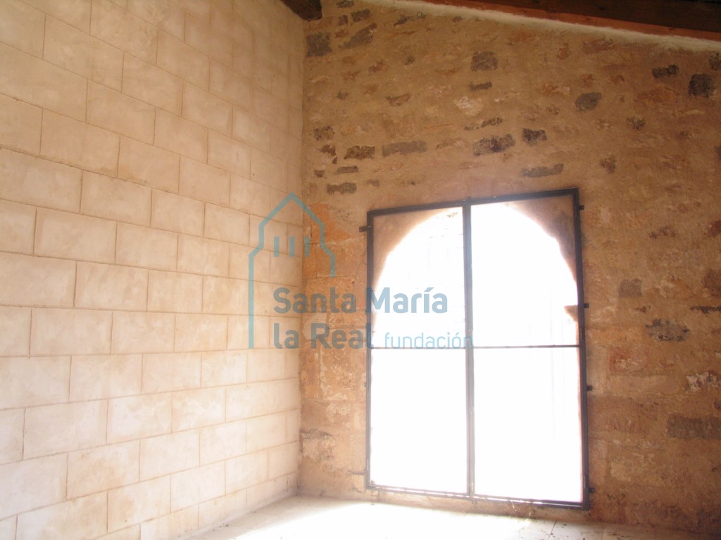 Interior del pórtico