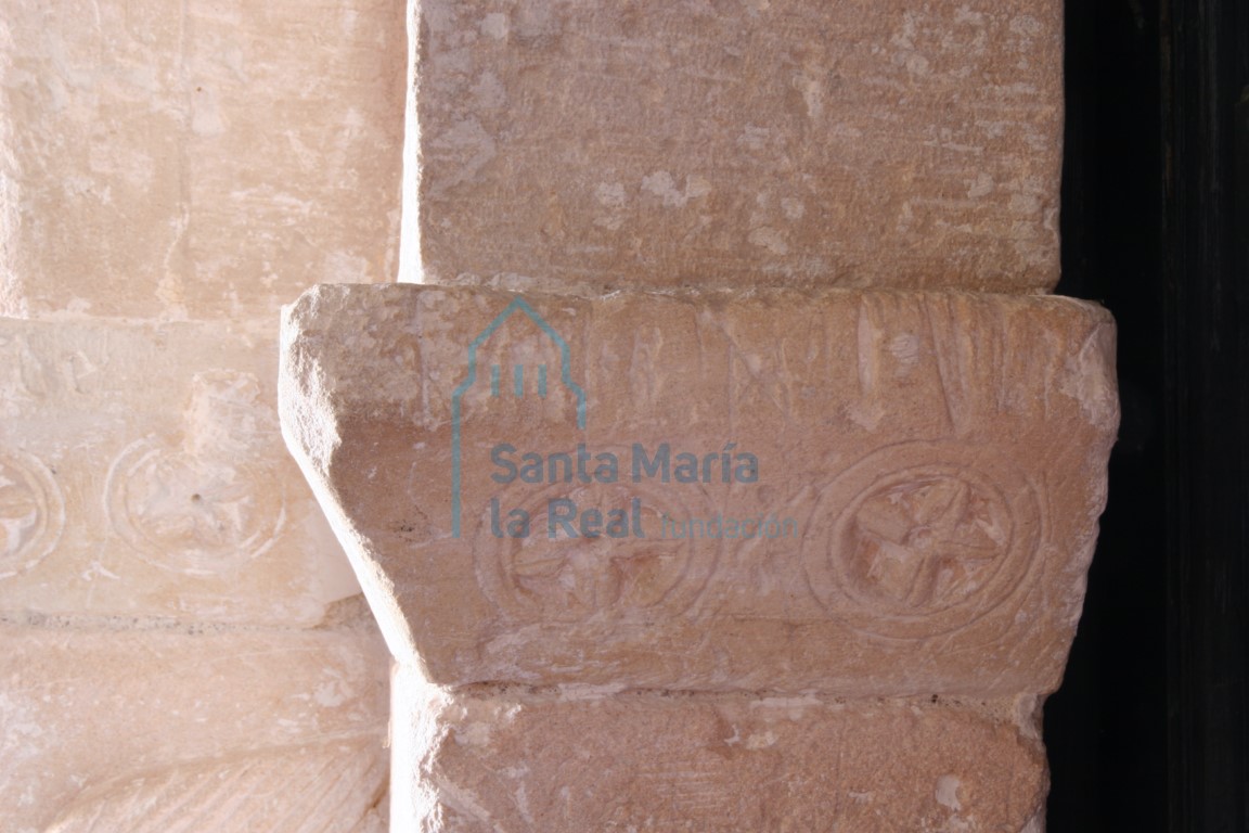 Detalle de la portada