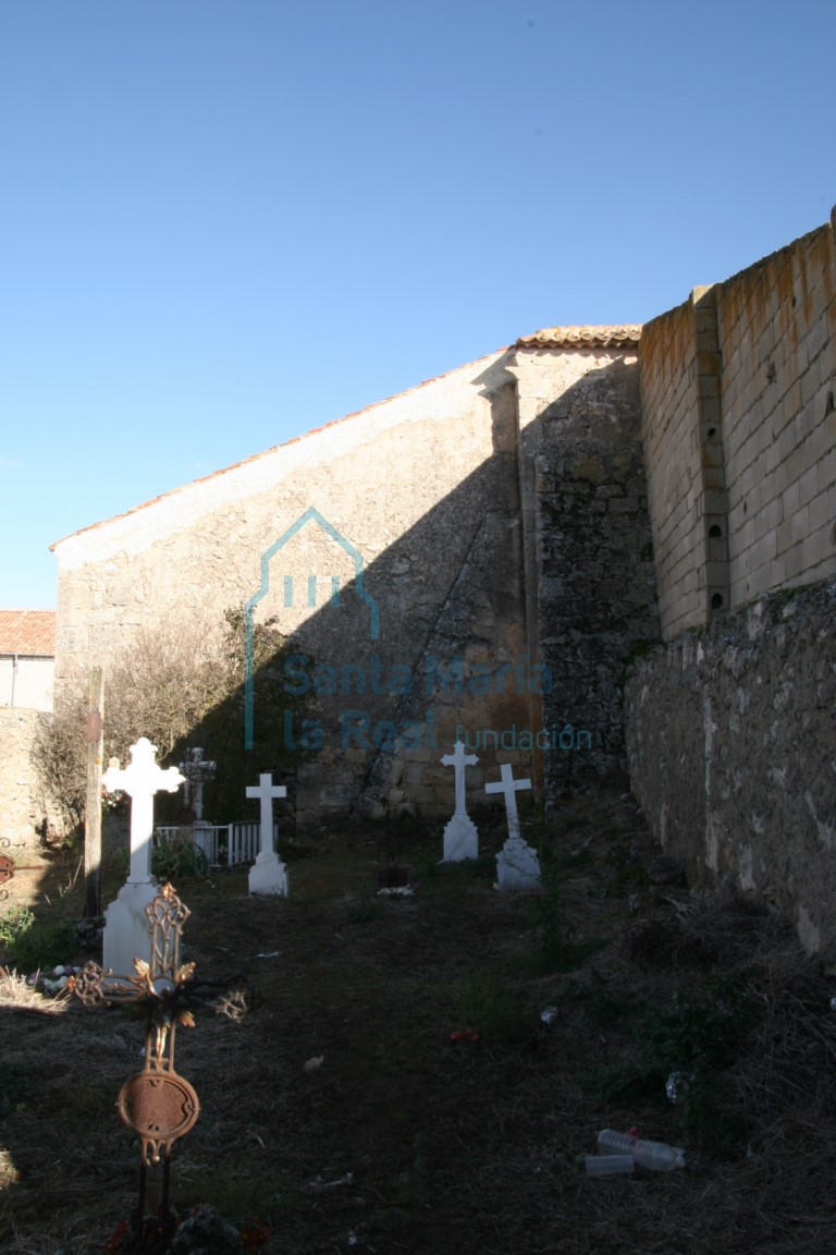 Vista de la fachada desde el noroeste