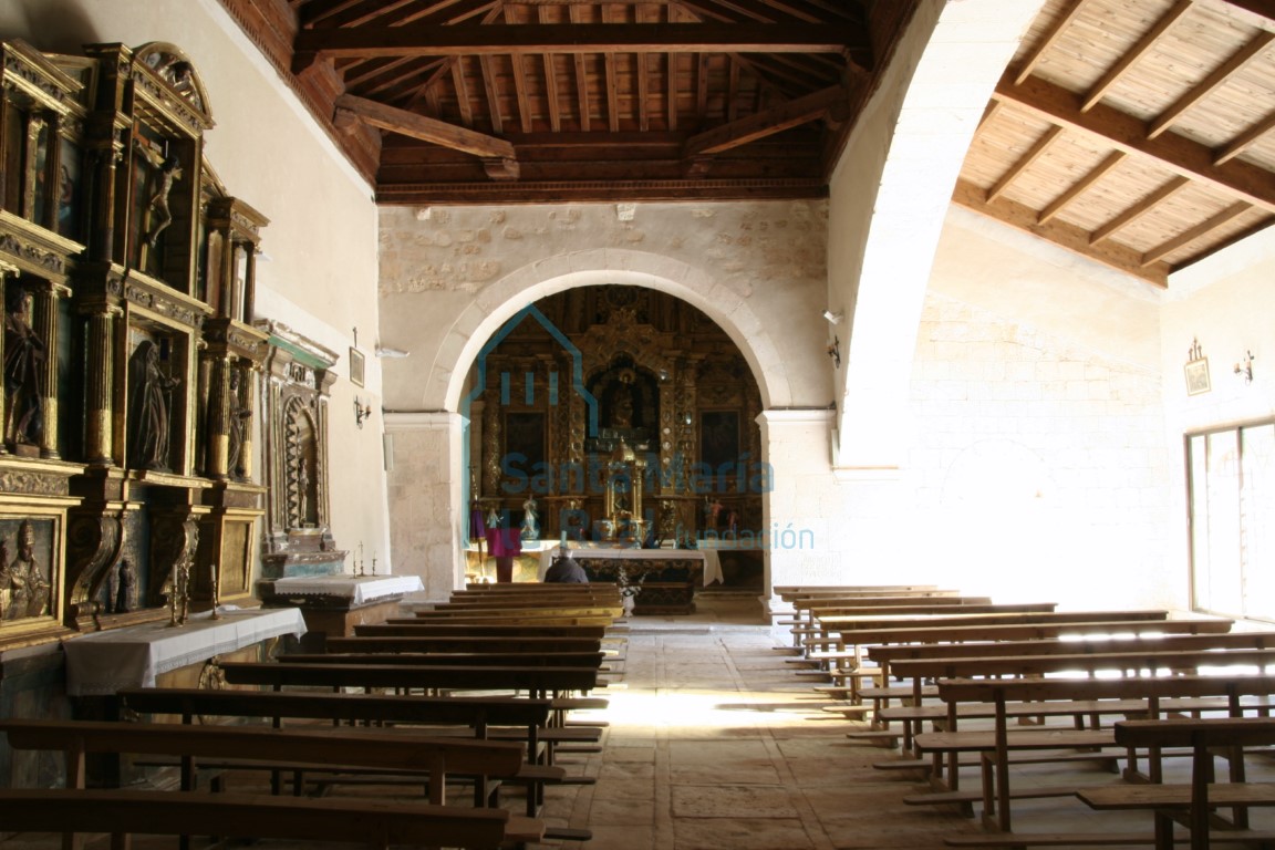Interior de la nave
