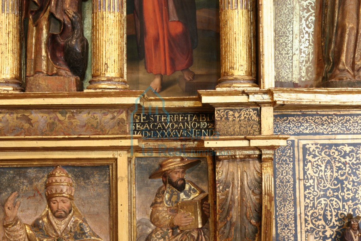 Detalle del retablo lateral