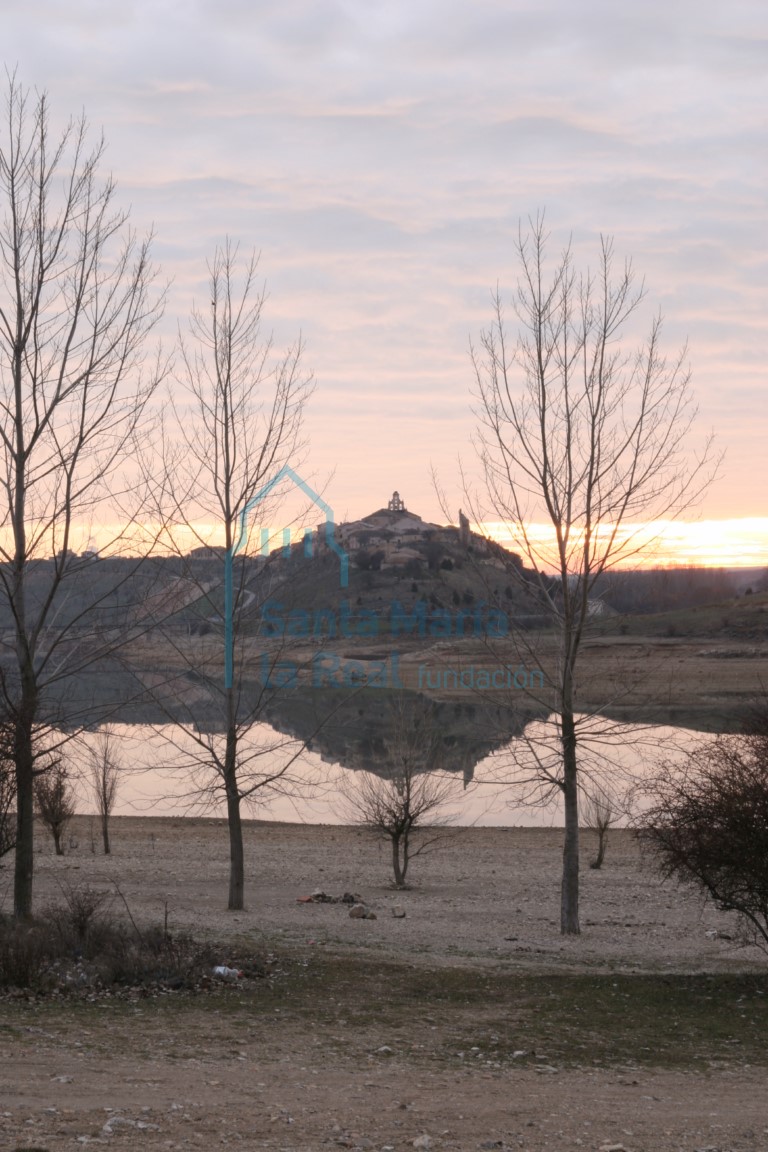 Vista general al atardecer