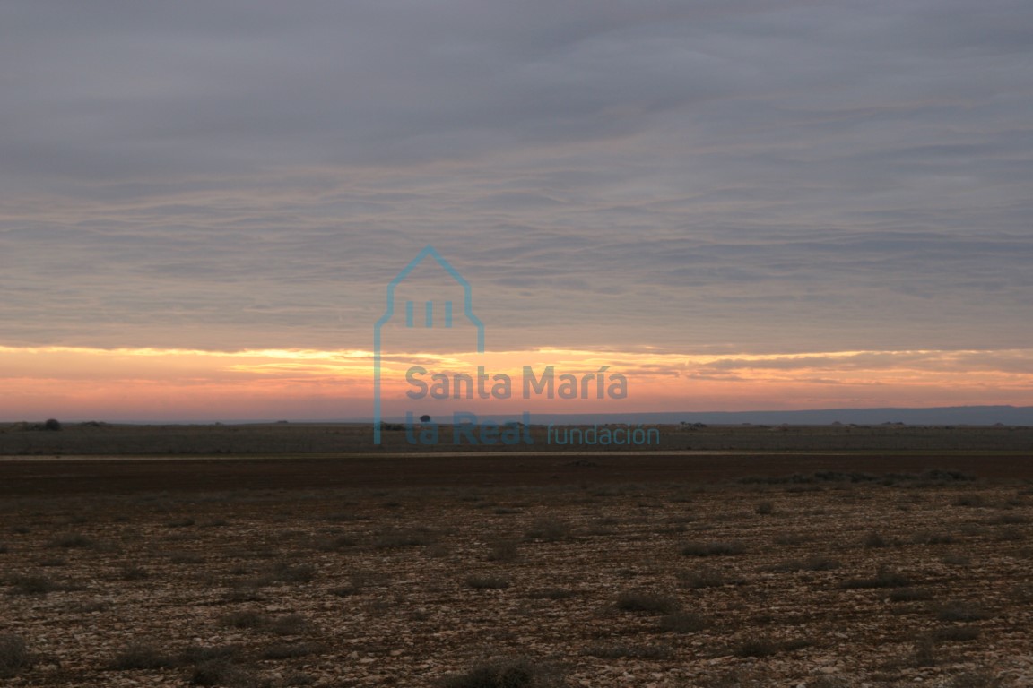 Atardecer en Maderuelo