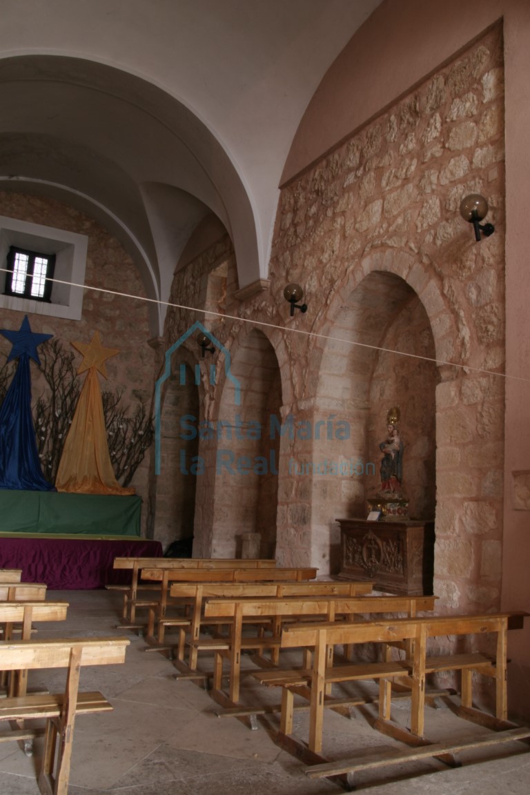 Interior de la colateral