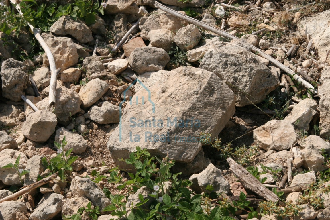 Restos de las ruinas de San Millán