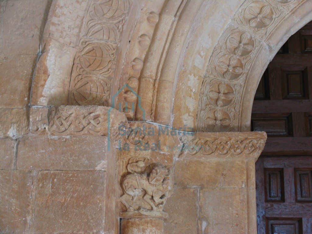 Detalle de la portada