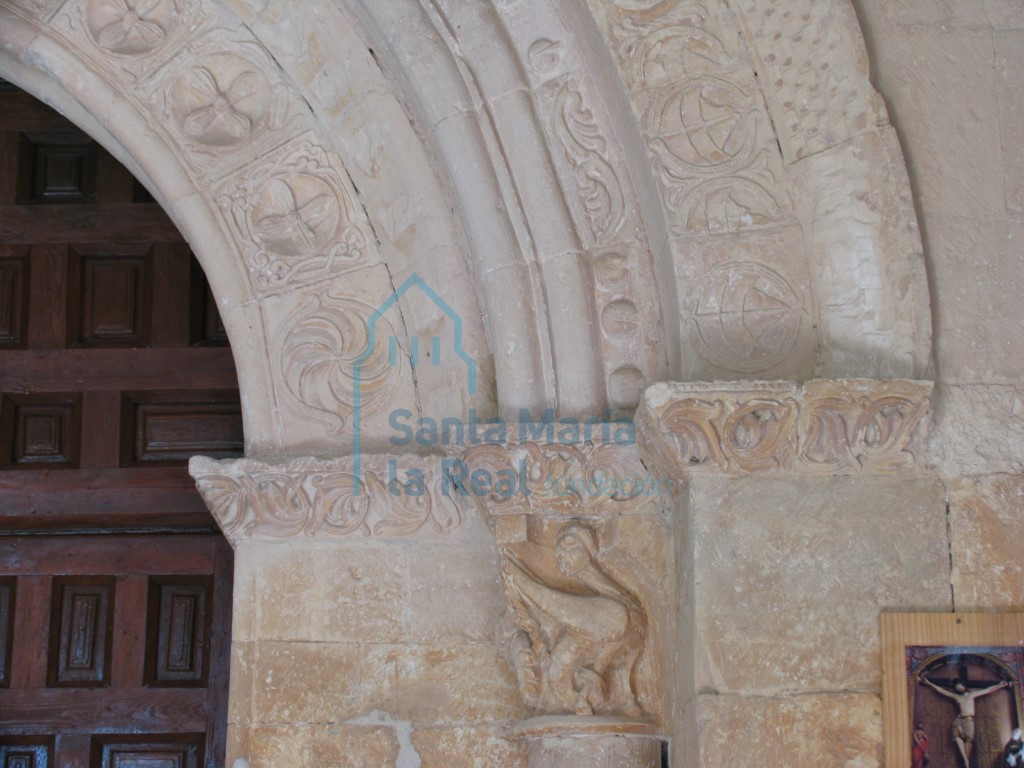 Detalle de la portada