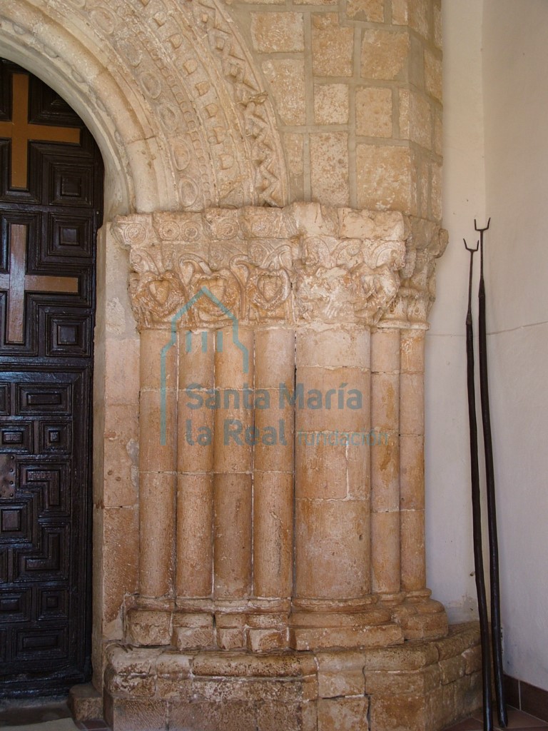 Detalle de la portada