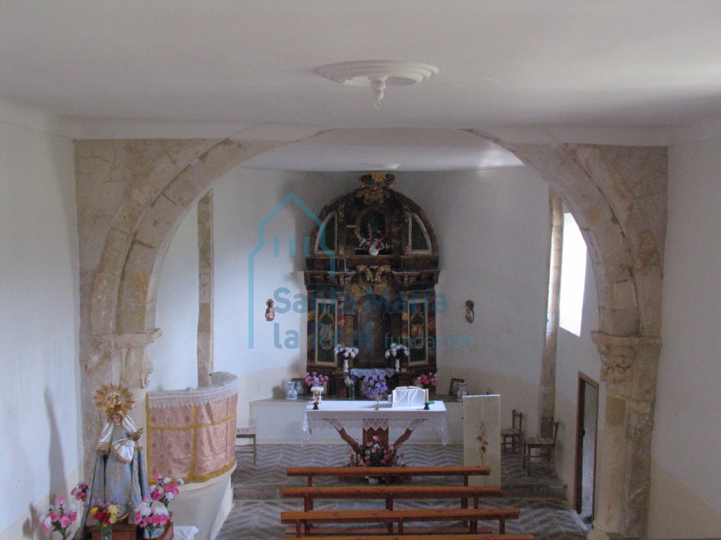 Arco triunfal del presbiterio