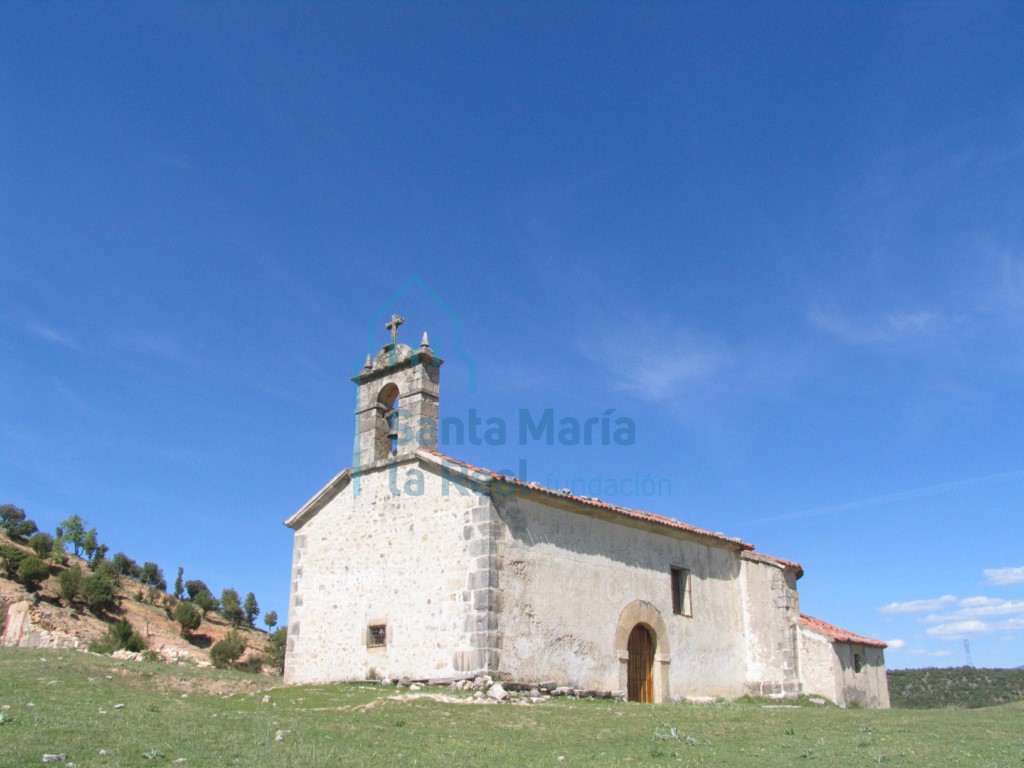 La ermita desde el sudoeste