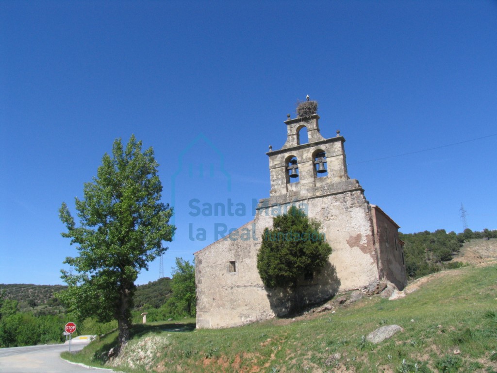 Vista exterior desde el oeste