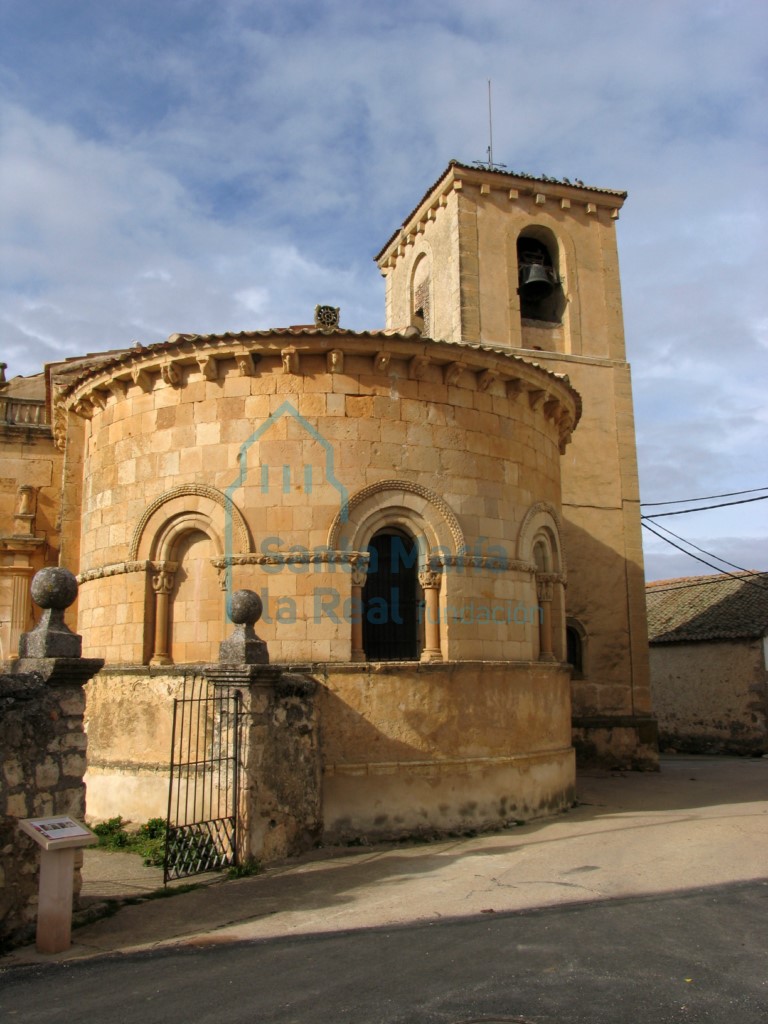 Ábside del templo