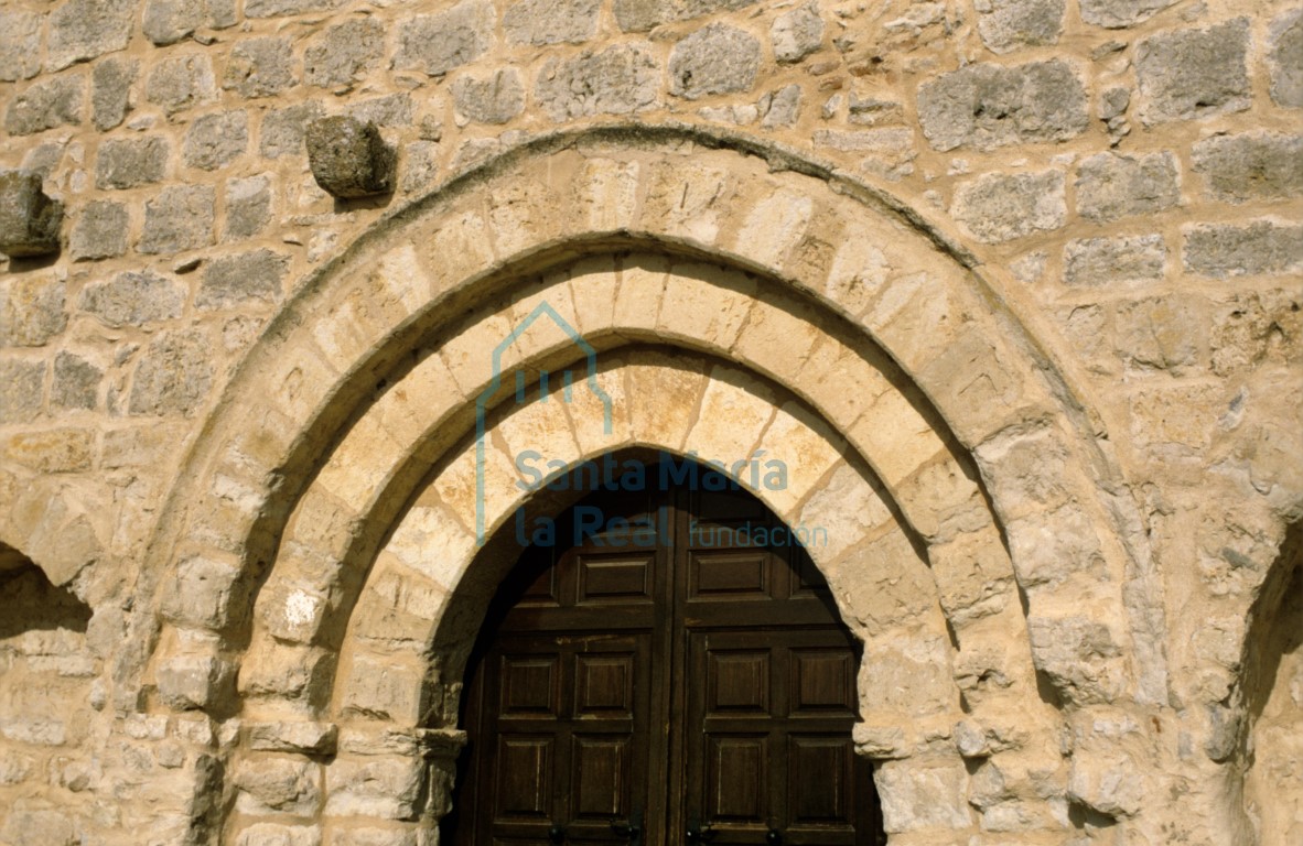 Arquivoltas de la portada occidental