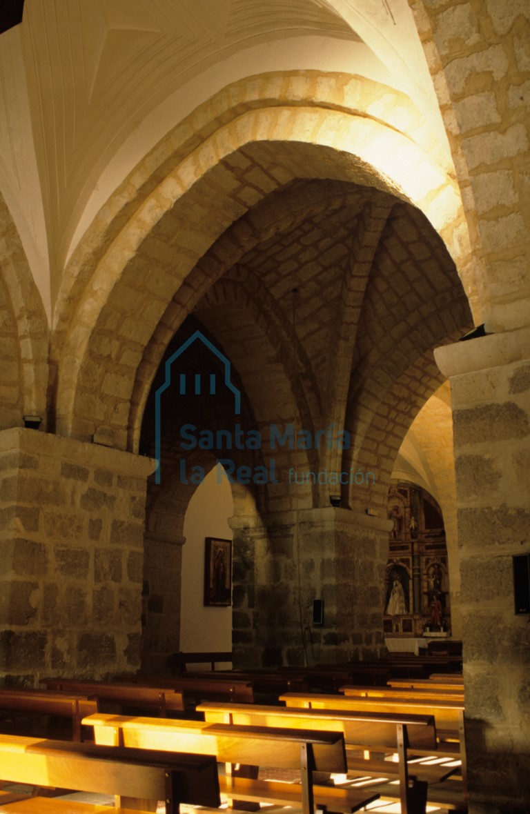 Vista del interior de la nave central