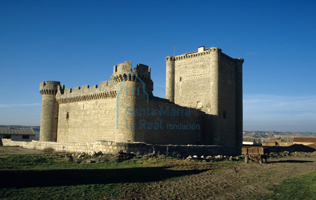 Vista general del castillo