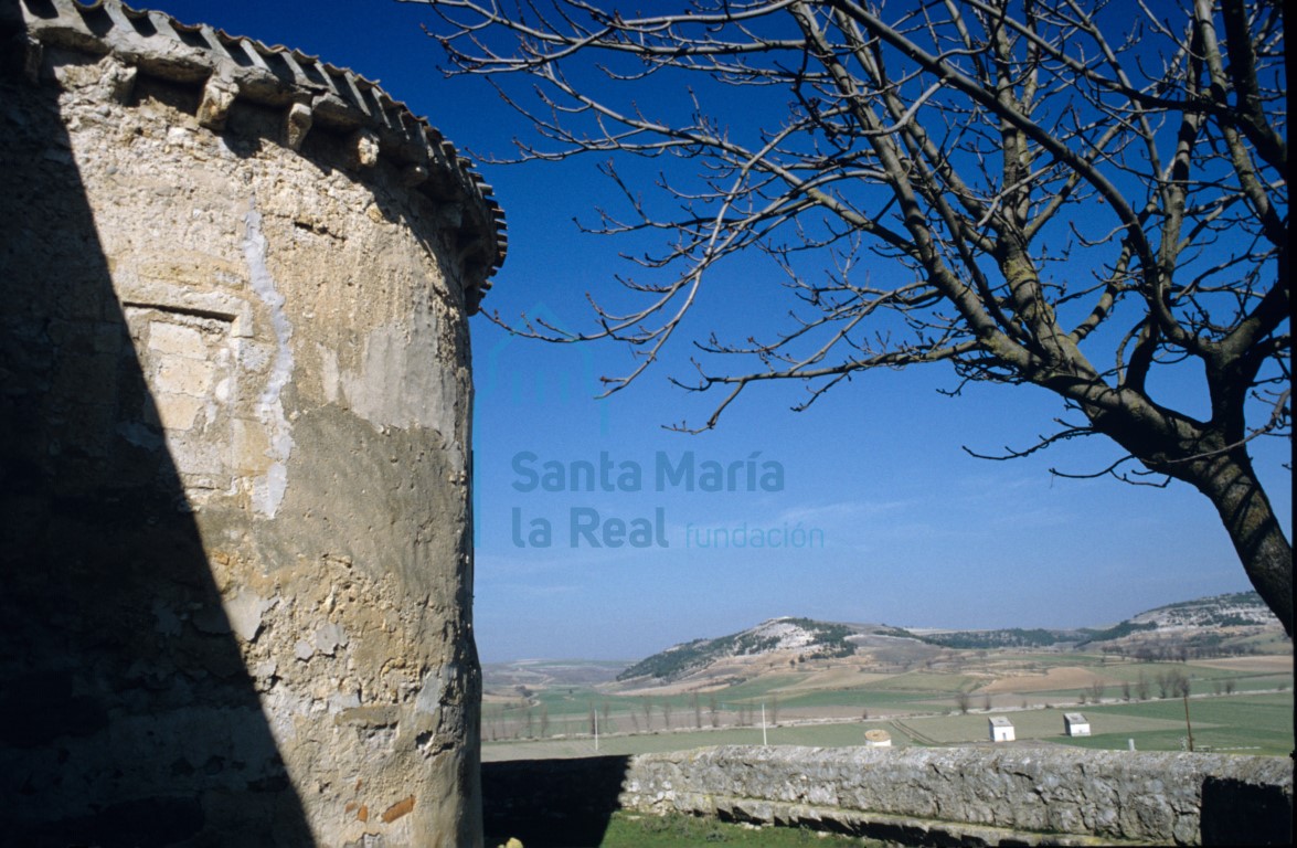 Vista del exterior del ábside