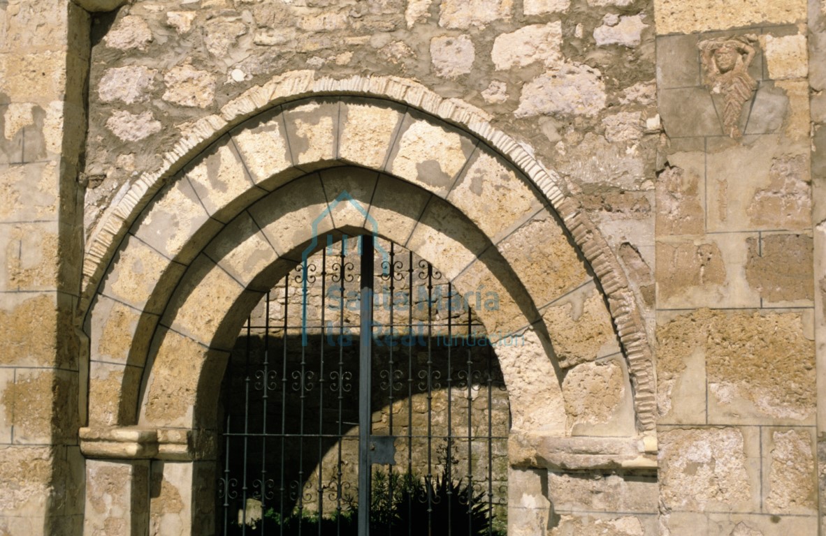 Arquivoltas de la portada meridional