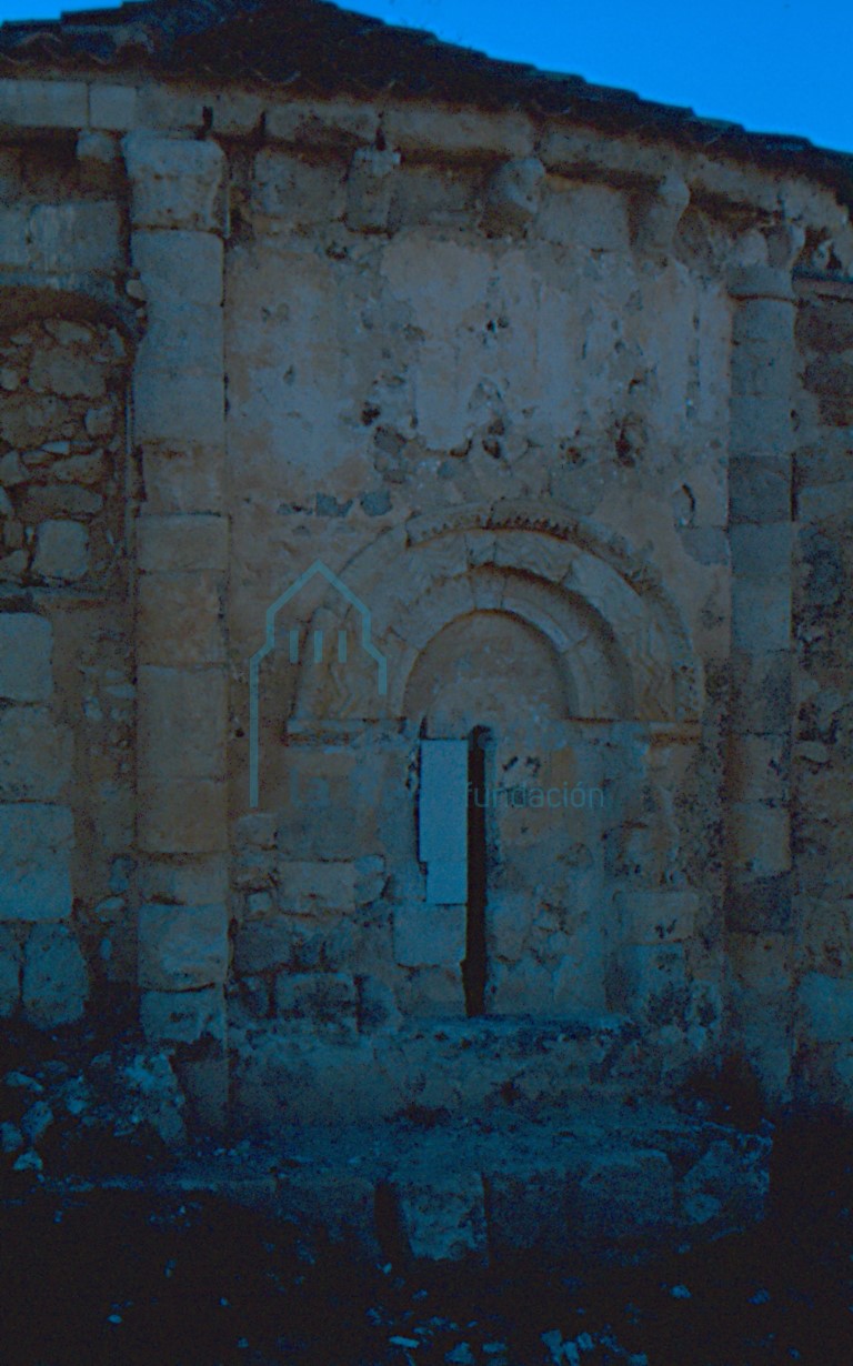 Detalle del exterior de la cabecera. Después de la restauración