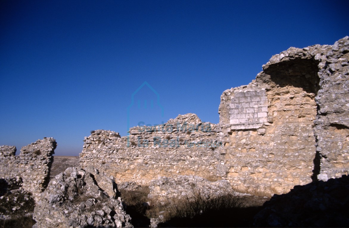 Vista del interior del lado del evangelio