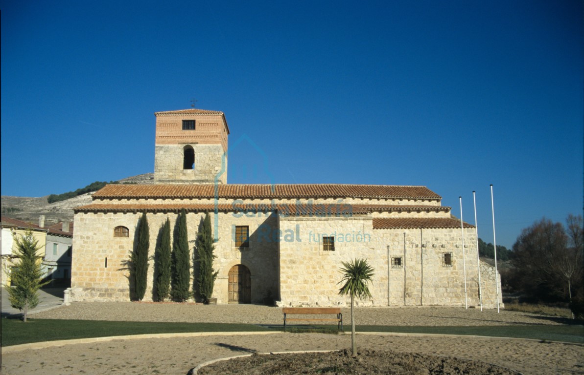Vista general desde el sur. Después de la restauración