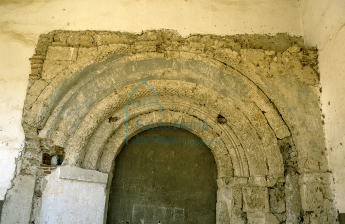 Arquivoltas de la portada meridional