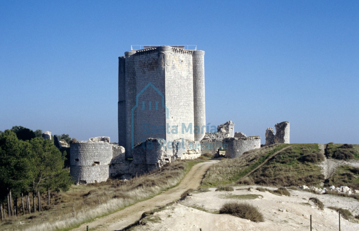 Vista general del castillo