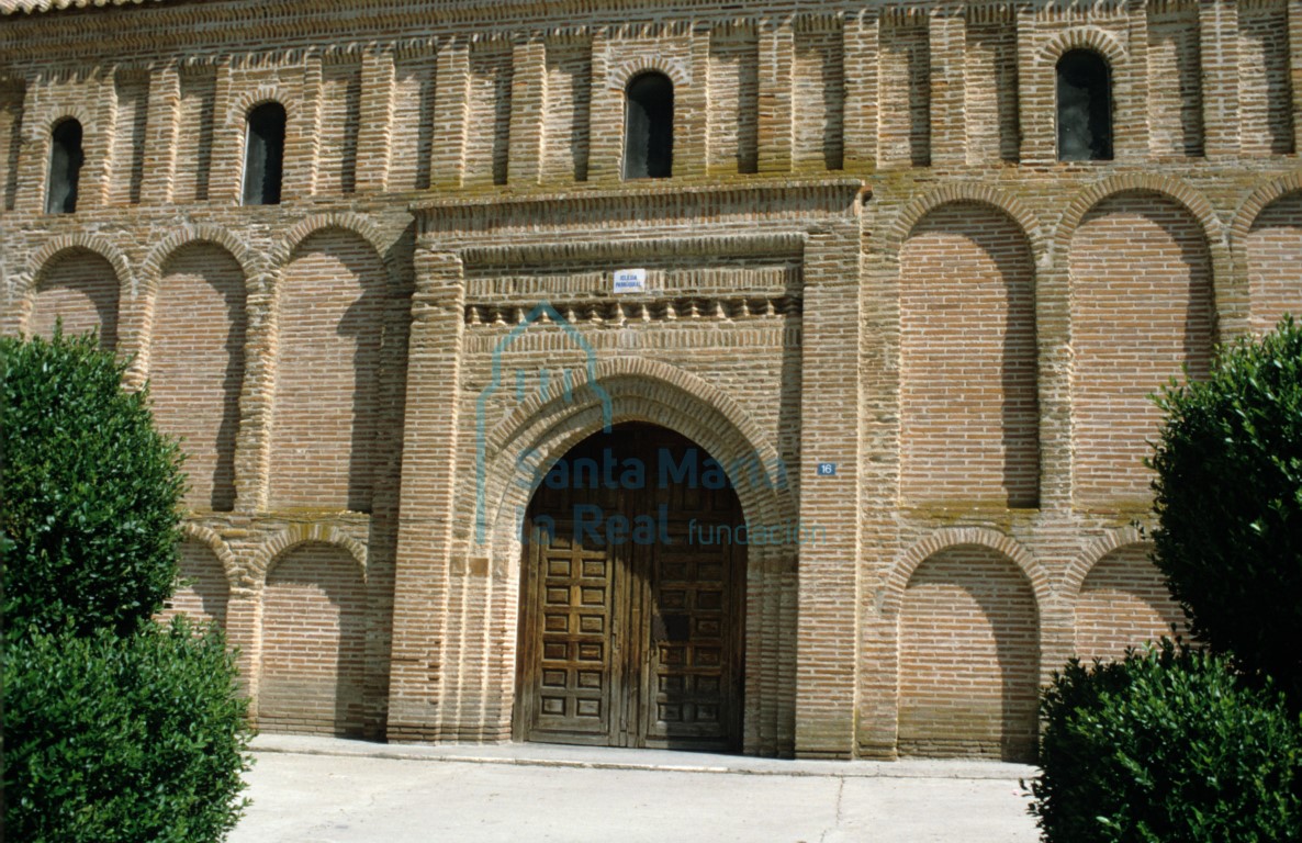 Detalle de la fachada meridional