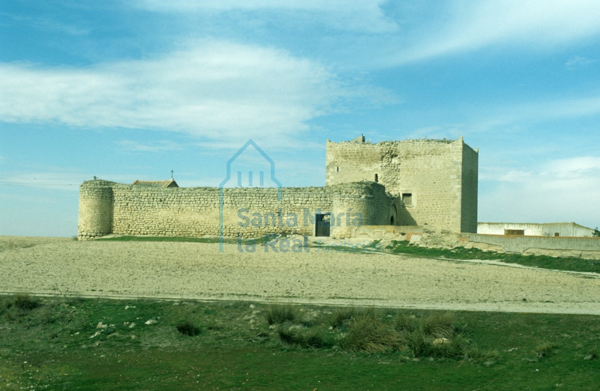 Vista general del castillo