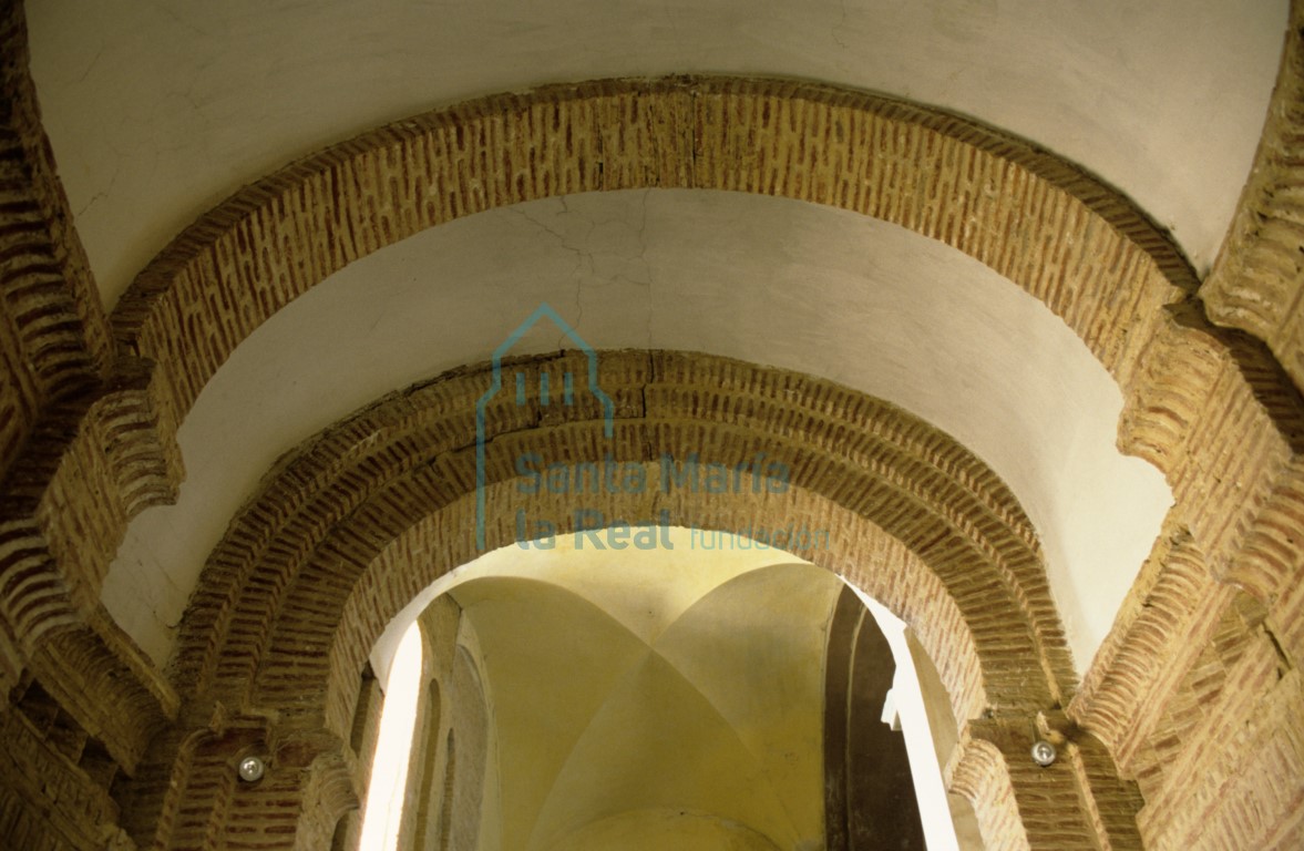 Bóveda del ábside del lado de la epístola