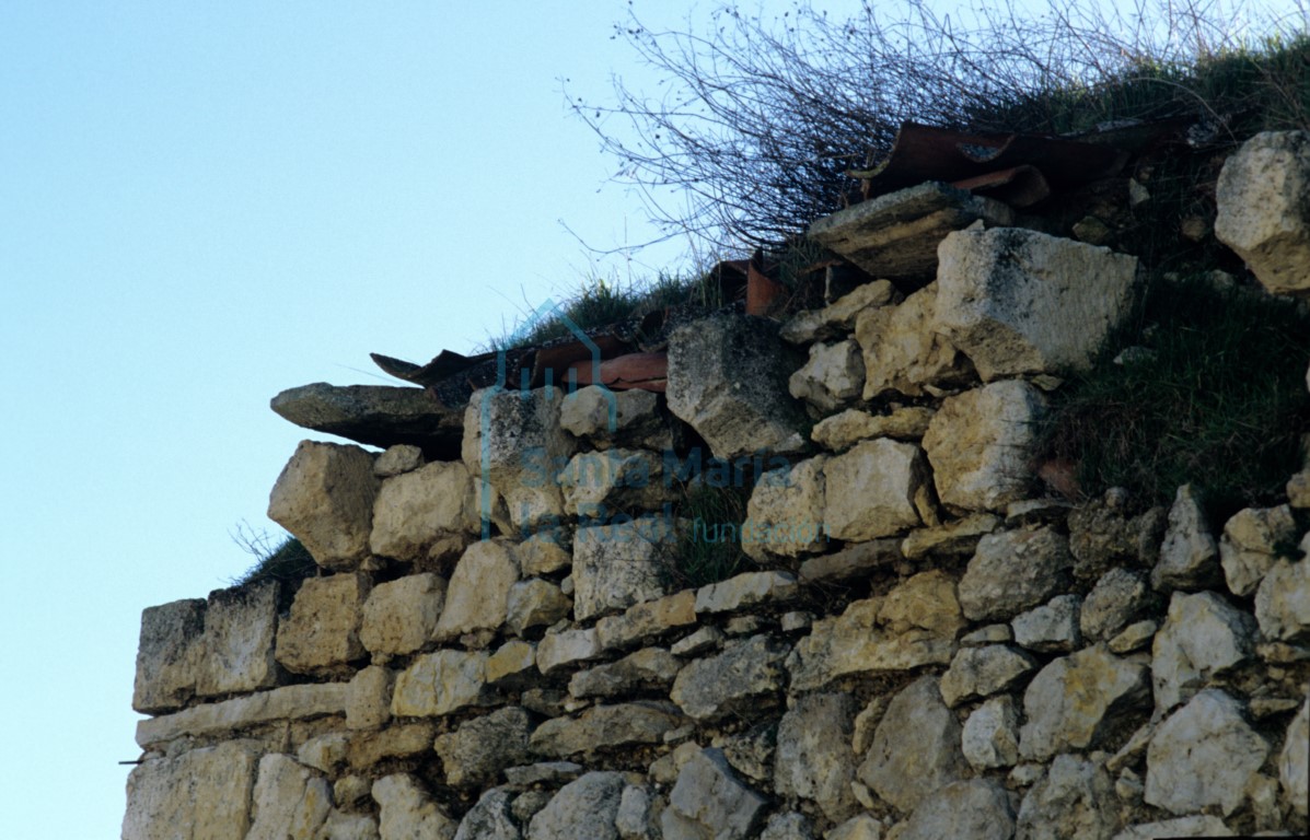 Canecillos en el muro norte