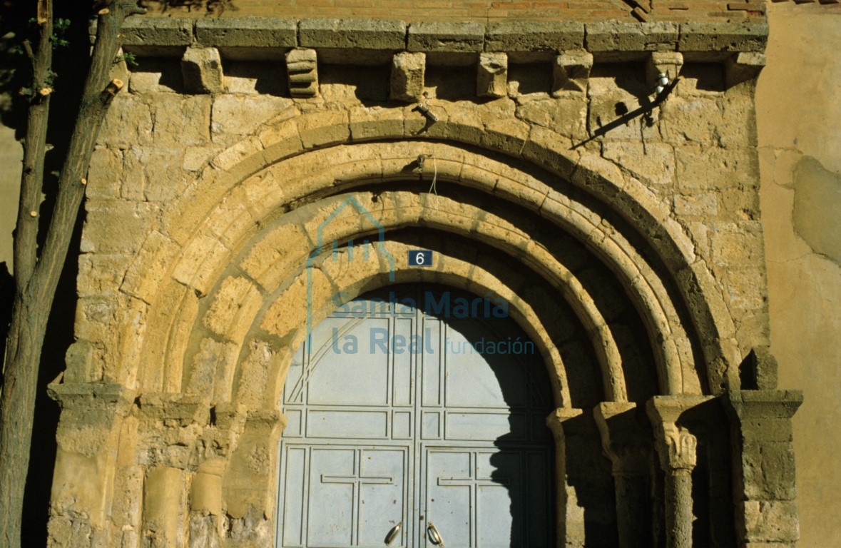 Detalle de la portada