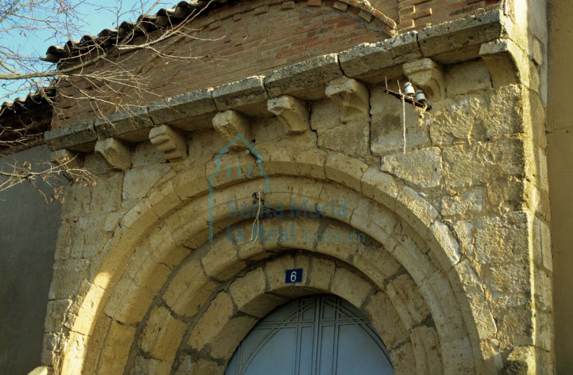Detalle de la portada