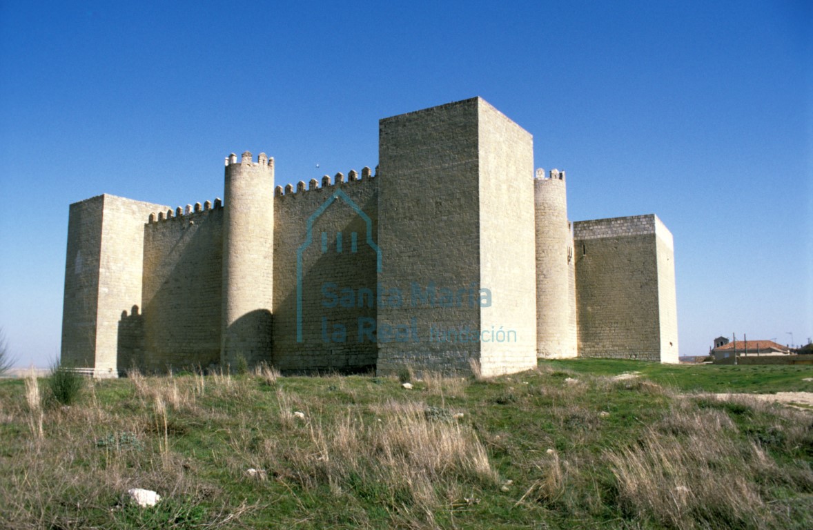 Vista general del castillo