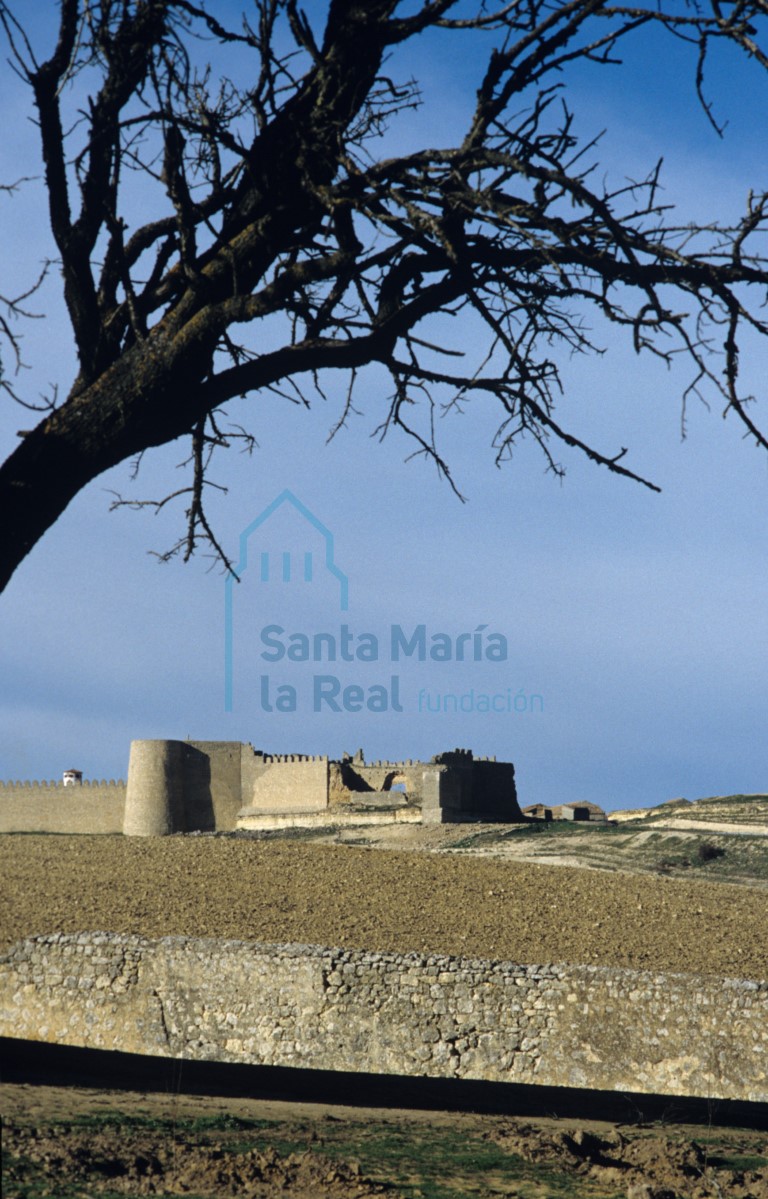 Vista de parte de la muralla desde la iglesia de Nuestra Señora de la Anunciada