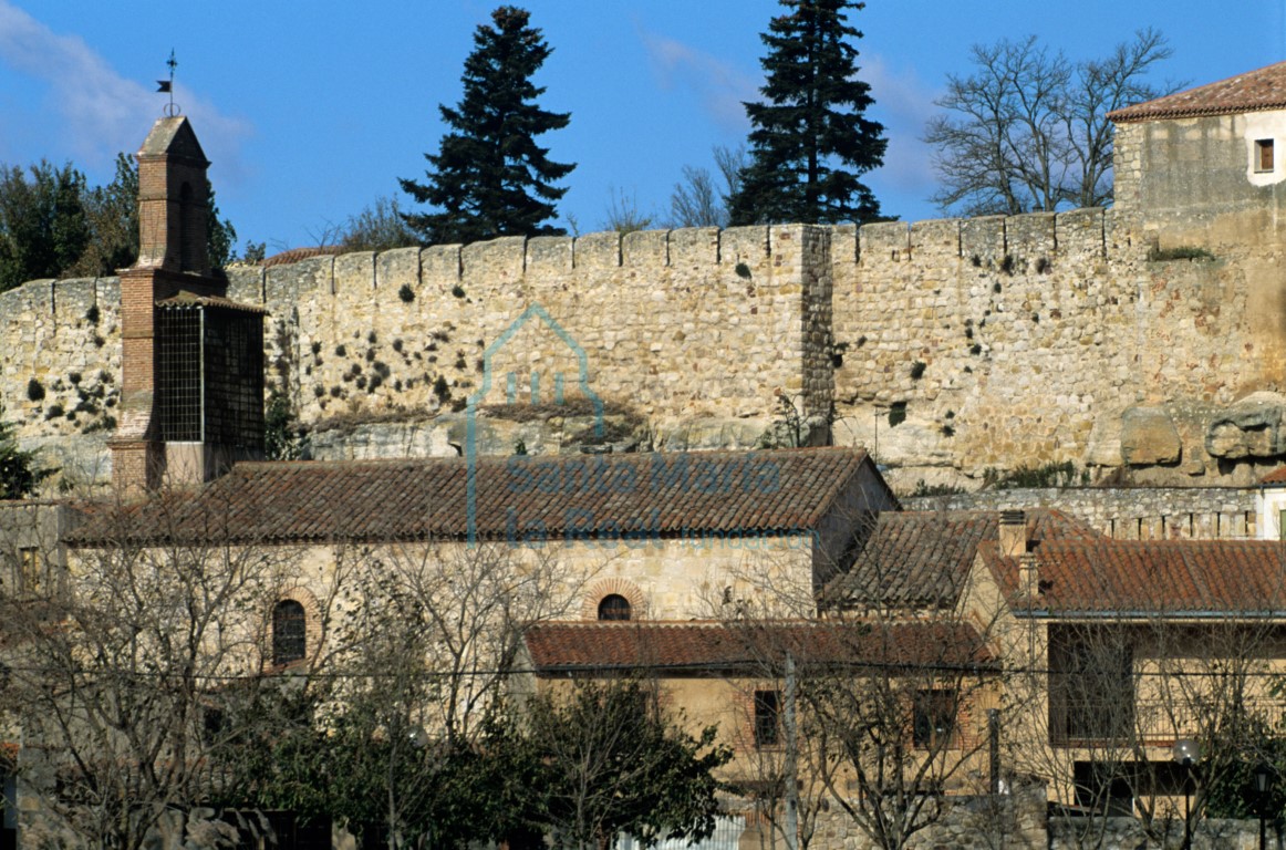 Murallas de Zamora, frente al arrabal de Olivares