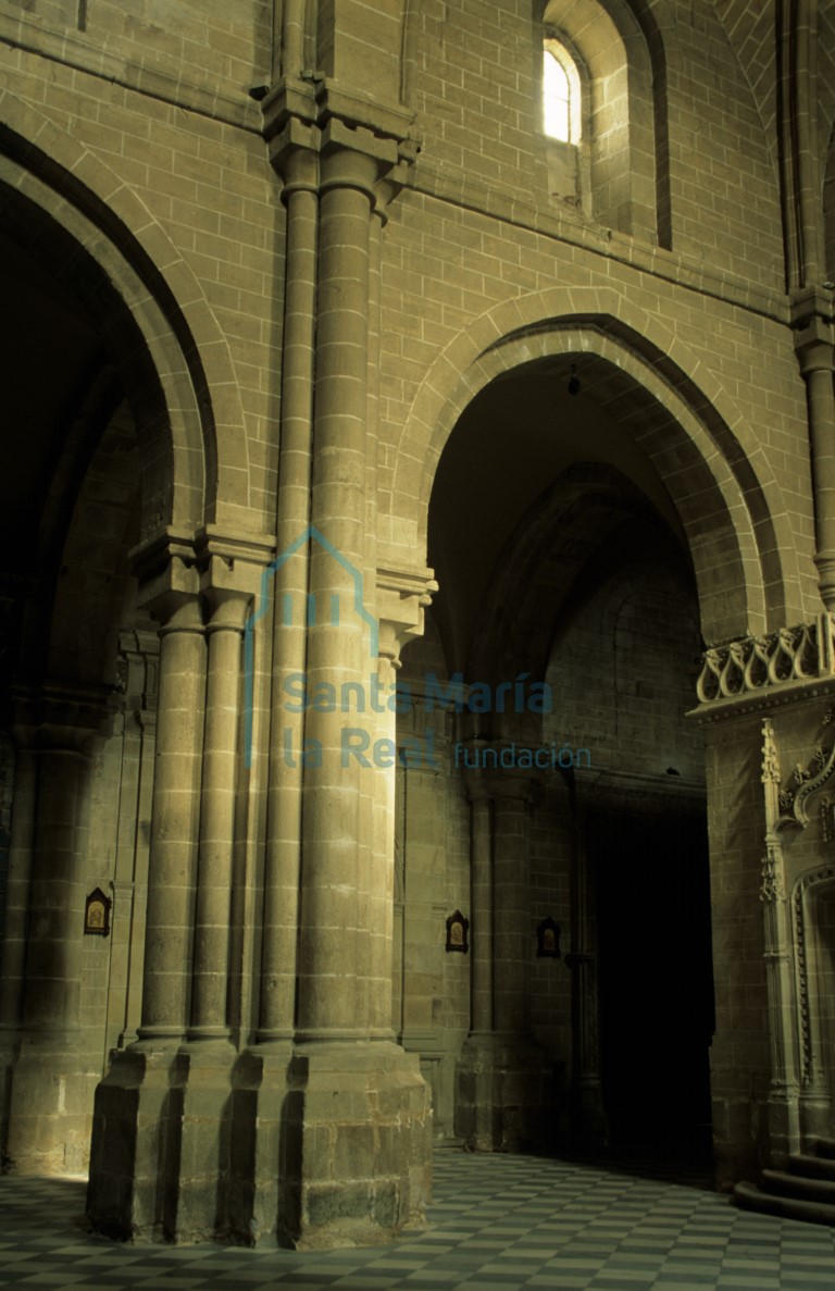 Interior de la nave central