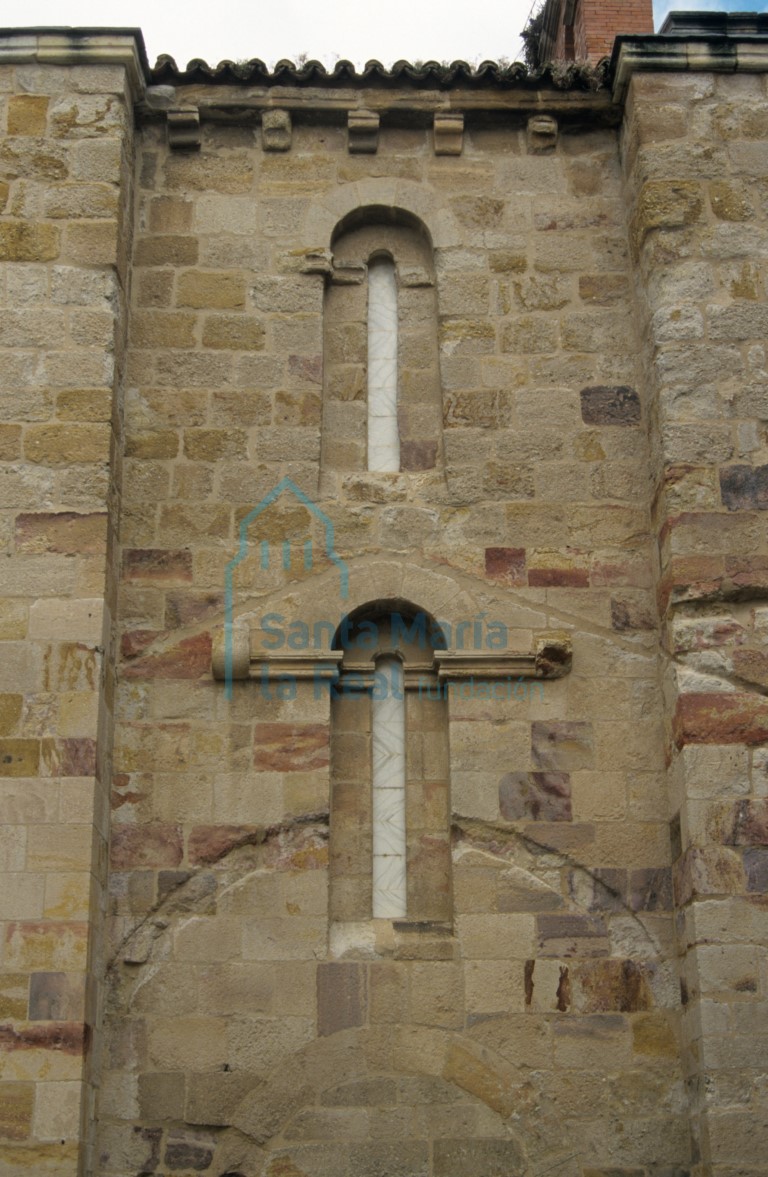 Ventanas de la fachada meridional