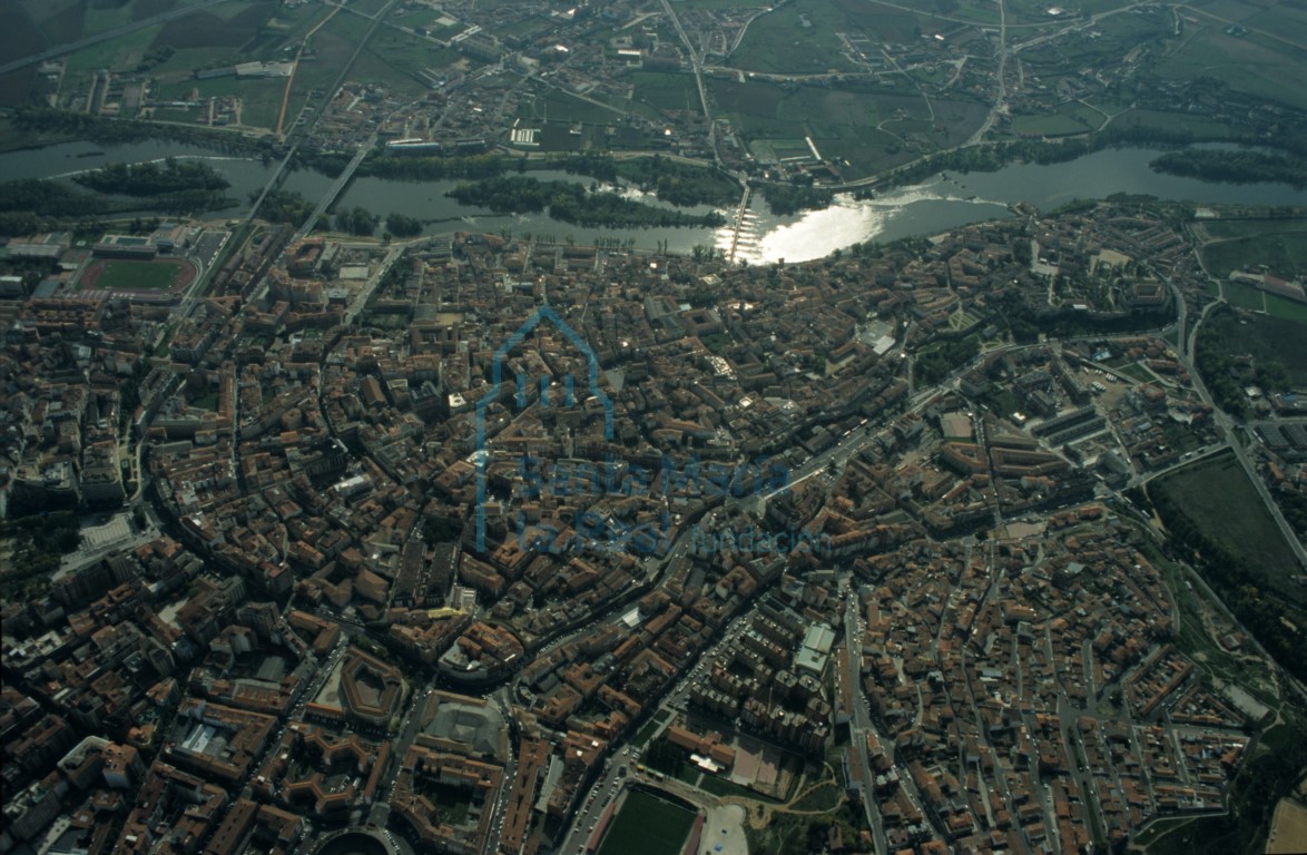 Vista aérea de Zamora