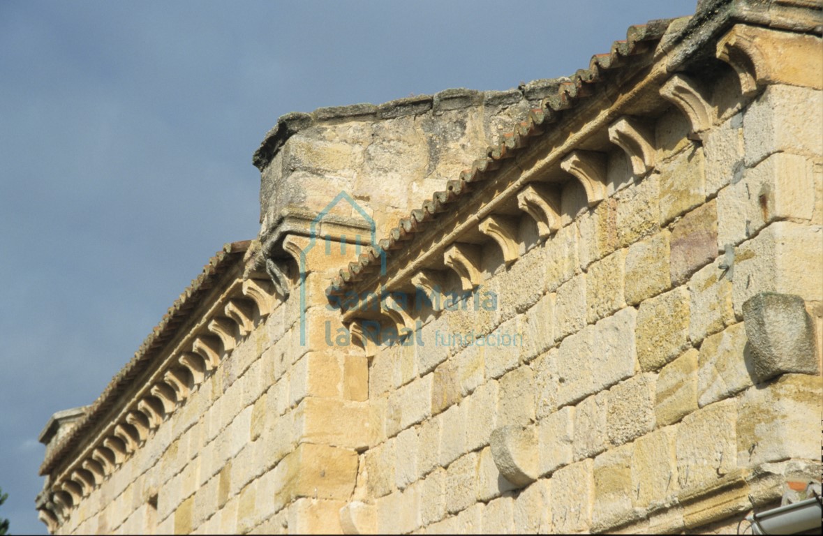 Detalle de la fachada meridional