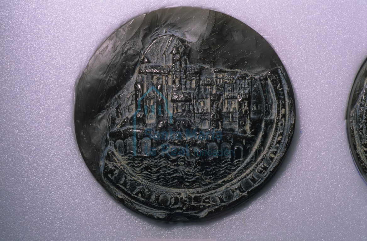 Sello del concejo de Zamora de 1273. Copia en resina