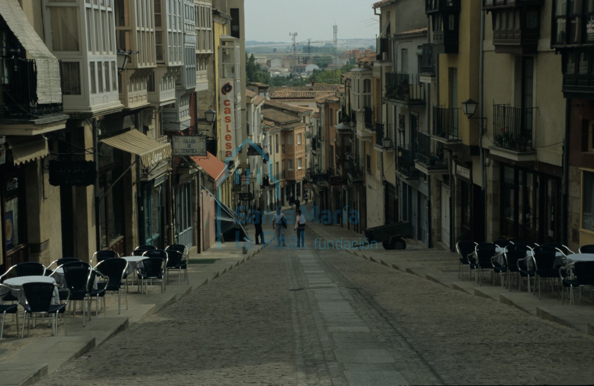 Vista general de la calle