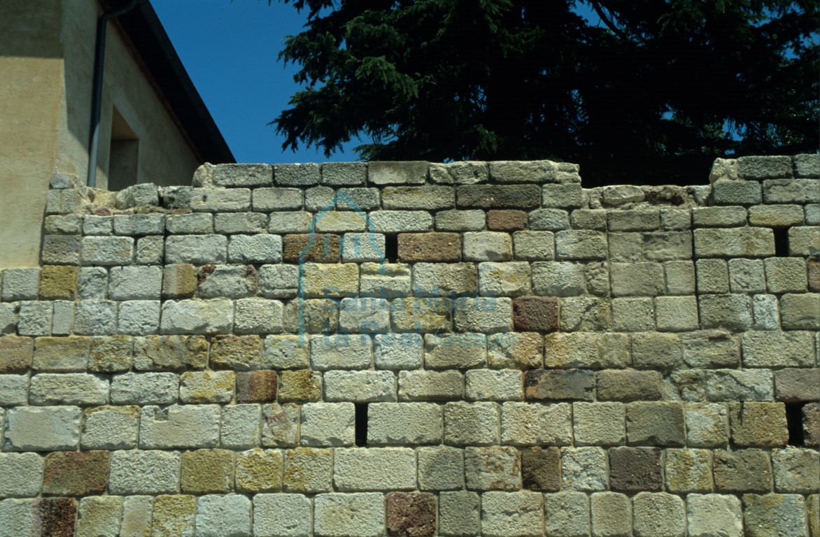 Detalle de la fachada meridional