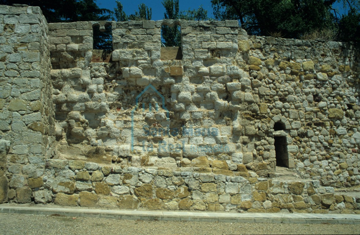 Detalle de la fachada meridional