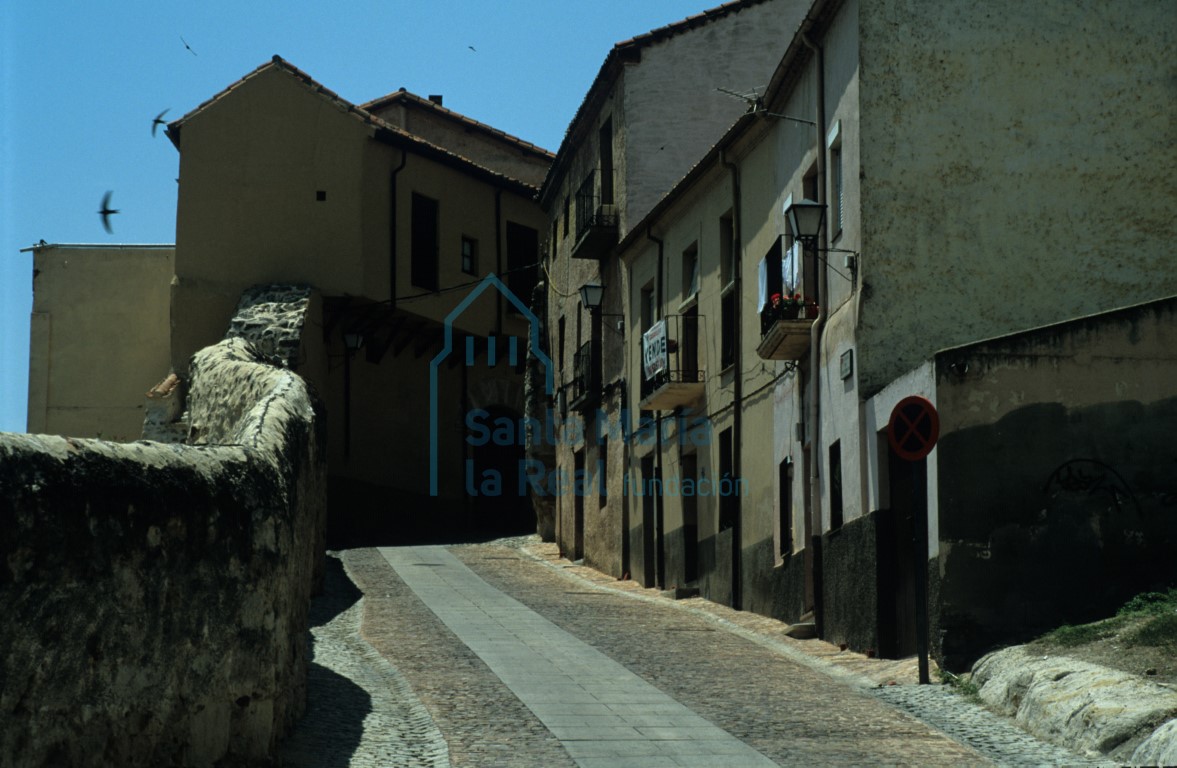 Interior de la muralla